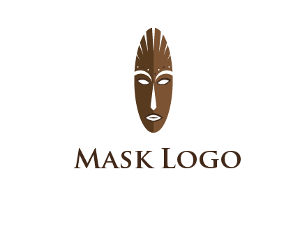 wooden mask entertainment log