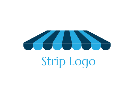 striped shade furniture logo