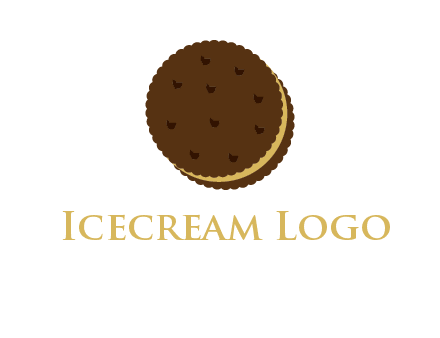 cream biscuit illustration