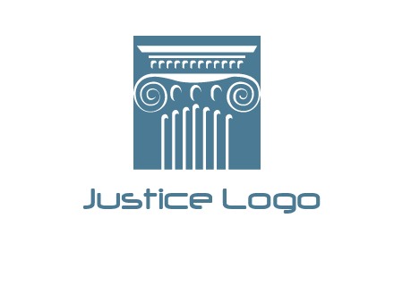 column or pillar logo