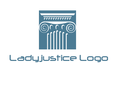 column or pillar logo