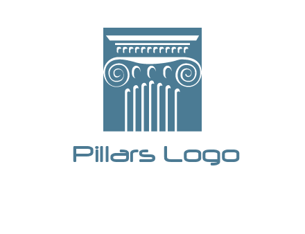 column or pillar logo