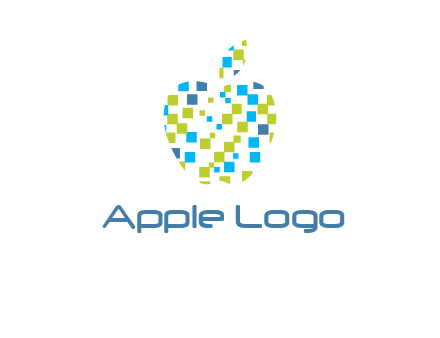 boxes forming apple logo