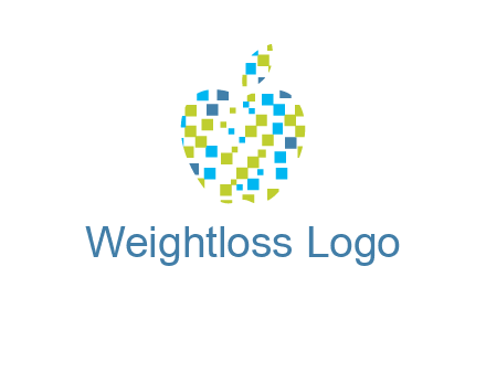 boxes forming apple logo