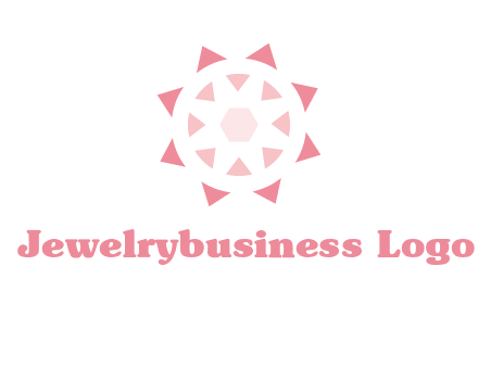 diamond in circular jewelry logo