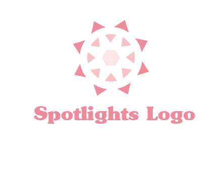 diamond in circular jewelry logo